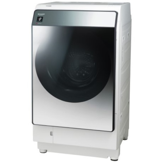 【標準設置対応付】シャープ ES-W114-SL ドラム式洗濯乾燥機 洗濯11.0kg/乾燥6.0kg 左開きシルバー系