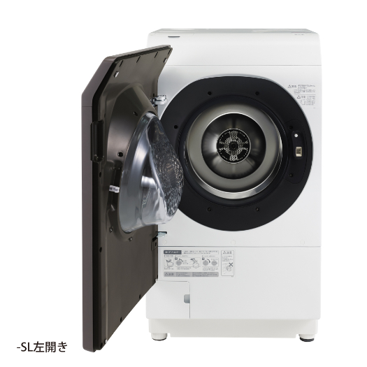 【標準設置対応付】シャープ ES-WS14-TL ドラム式洗濯乾燥機 洗濯11.0kg/乾燥6.0kg 左開き ブラウン系2