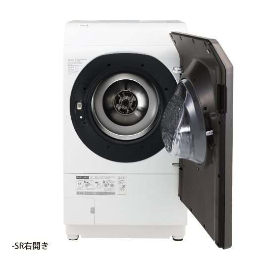 【標準設置対応付】シャープ ES-WS14-TR ドラム式洗濯乾燥機 洗濯11.0kg/乾燥6.0kg 右開き ブラウン系2