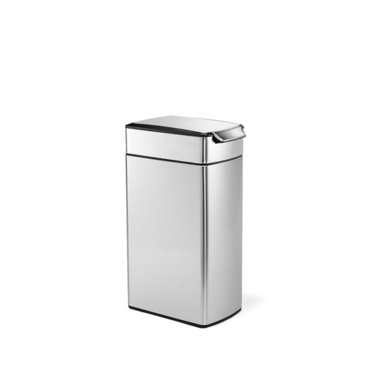 【simplehuman】シンプルヒューマン スリムタッチバーカン 40L シルバー3