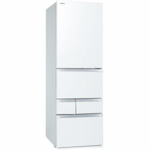 【標準設置対応付】東芝 冷蔵庫（501L・右開き） 5ドア VEGETA クリアグレインホワイト GR-T500GZ（UW）3