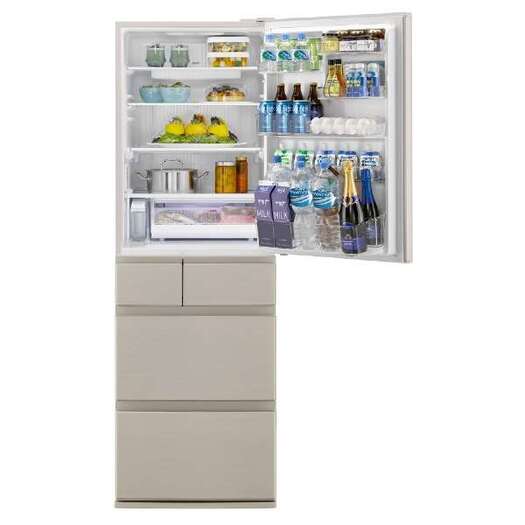 【標準設置工事付】パナソニック NR-E417EX-N 冷蔵庫（406L・右開き）エコナビ/ナノイー X搭載 グレインベージュ3