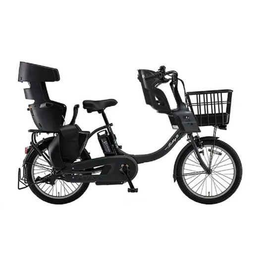 ヤマハ】電動アシスト自転車 3人乗り用チャイルドシート付きPAS Babby 