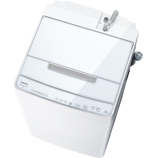【標準設置対応付】東芝 全自動洗濯機 ZABOON（ザブーン） ウルトラファインバブル洗浄W 12kg グランホワイト