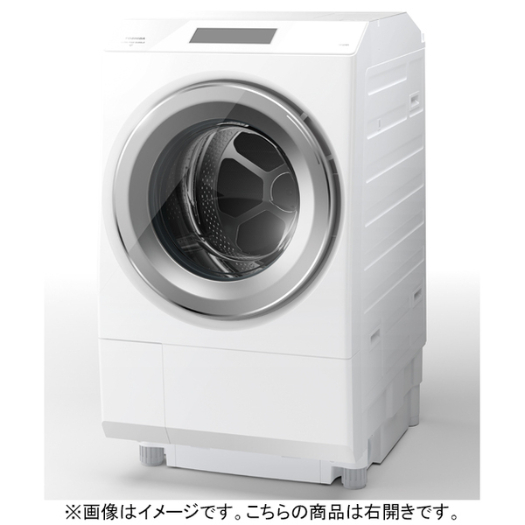 【標準設置対応付】東芝 TW-127XP1R-W ドラム式 ZABOON 洗濯12kg/乾燥7kg 右開き グランホワイト