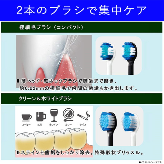 【パナソニック】EW-DL37-P 音波振動ハブラシ ドルツ ピンク3