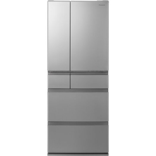 【標準設置対応付】パナソニックパーシャル搭載冷蔵庫483L・フレンチドア 6ドア ステンレスシルバーNR-F486MEX-S2
