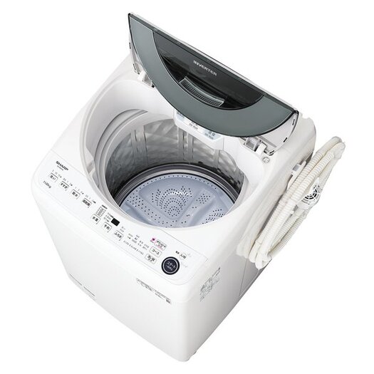 【標準設置対応付】シャープ ES-GW11E-S [全自動洗濯機 洗濯11.0kg シルバー系]2