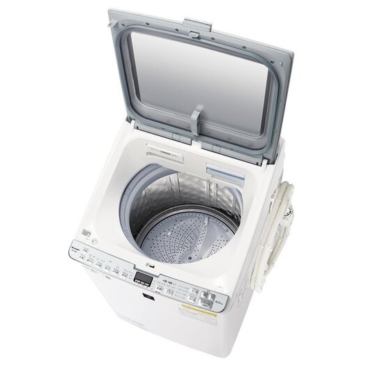 【標準設置対応付】シャープ ES-PX8E-W [縦型洗濯乾燥機 洗濯8.0kg/乾燥4.5kg ホワイト系]2