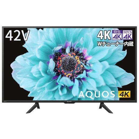 【シャープ】4T-C42DH1 AQUOS DH1シリーズ 42V型 4Kダブルチューナー内蔵