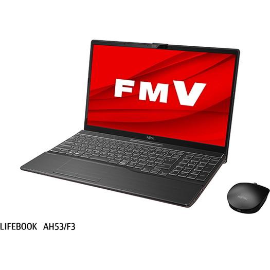 【Windows 11搭載】富士通 FMVA53F3B ノートパソコン15.6型ワイド ブライトブラック1