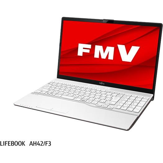 【Windows 11搭載】富士通 FMVA42F3Wノートパソコン15.6型ワイド プレミアムホワイト1