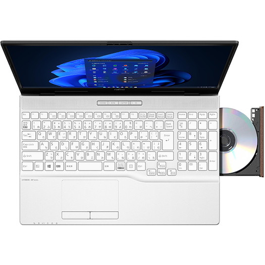 【Windows 11搭載】富士通 FMVA42F3Wノートパソコン15.6型ワイド プレミアムホワイト3