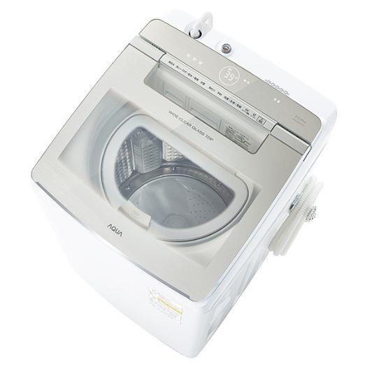 【標準設置対応付】AQUA AQW-TW11M W [縦型洗濯乾燥機 洗濯11kg/乾燥5.5kg ホワイト系