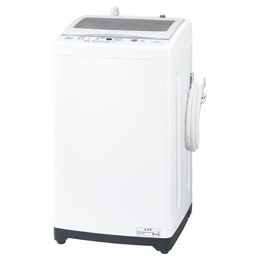 【標準設置工事付】AQUA AQW-P7M（W） 簡易乾燥機能付き洗濯機 洗濯7.0kg3
