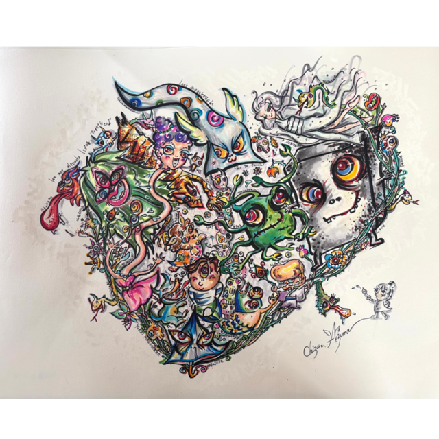 東ちづる ポップアート妖怪まぜこぜ原画展 | 京王百貨店 聖蹟