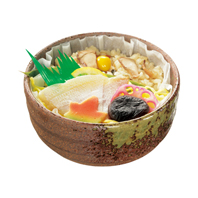 山菜松茸と祭寿司