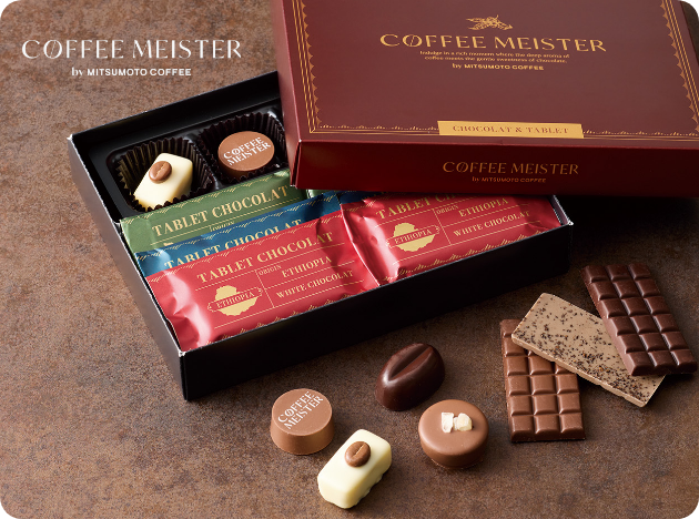 ［COFFEE MEISTER by MITSUMOTO COFFEE］ ブレンドショコラ＆タブレット