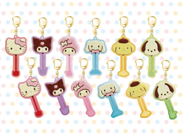 ［不二家］ サンリオキャラクターズ チョコレート トレーディングアクリルチャーム