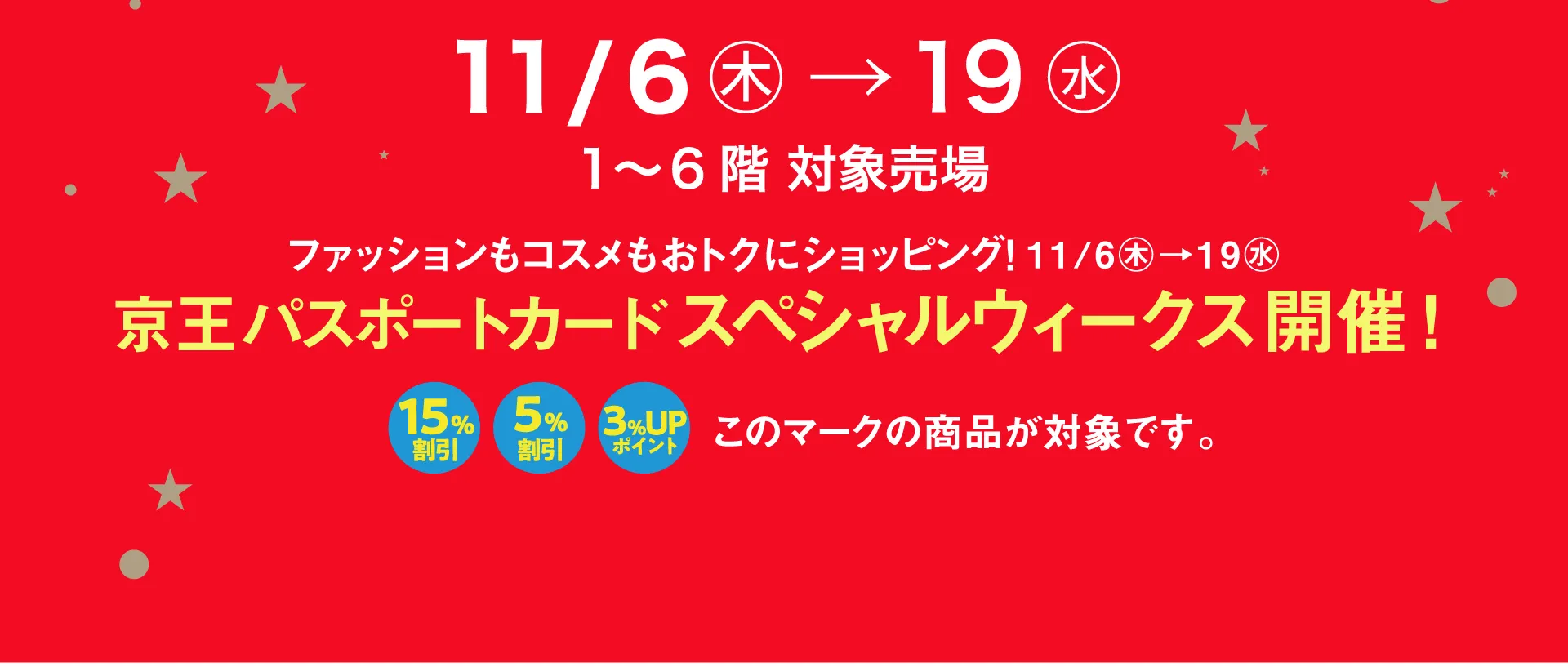 京王パスポートカードスペシャルウィークス開催!