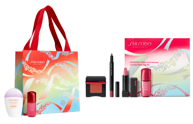 資生堂創業150周年 グローバルサンケアキット,SHISEIDO 150TH アニバーサリー リミテッド メイクアップ キット