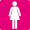 婦人用トイレ