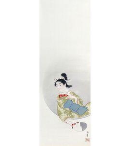 京王百貨店 冬の絵画市 上村松園